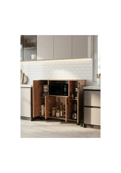 Mikrodalga Dolabı Atlantik Çam 120 Cm Renkli