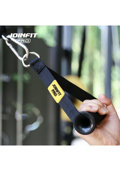 Joinfit Pro Tek El Çekiş Aparatı - 2 Adet Fitness Ekipmanı Siyah