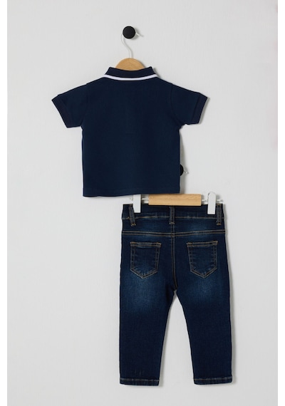 U.S. Polo Assn. Erkek Bebek Lacivert Takım 5274-48231 Lacivert