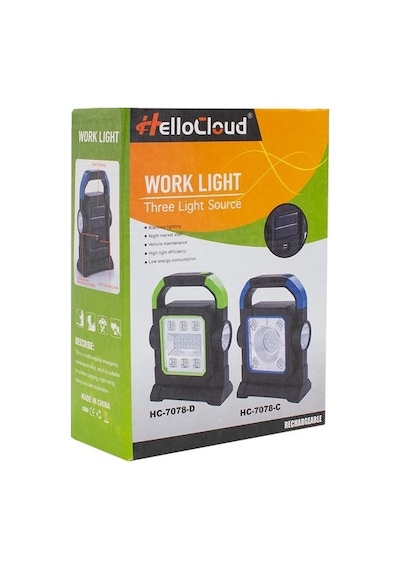 Powermaster Hc-7078-d Taşınabilir 3 Çalışma Modlu 32 Smd Ledli Ta Siyah