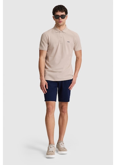 U.S. Polo Assn. U.s. Polo Assn. Erkek Taş Tişört Basic 50326963-vr049 Taş Rengi