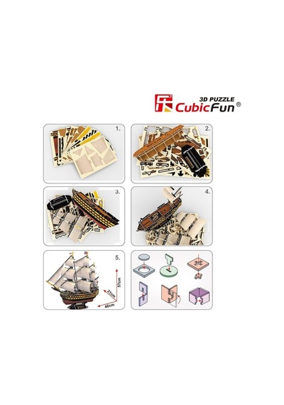 Cubic 3D Puzzle Victory Gemisi