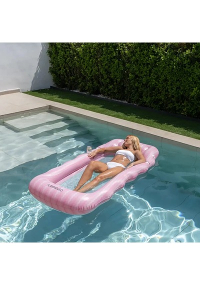 Flamingueo Tenteli Fileli Havuz Yatağı Belmondo Pink Pembe
