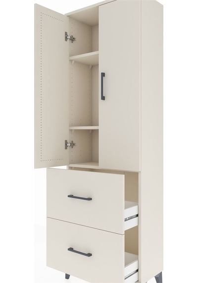 Arges Dolap 3 Raflı 2 Çekmeceli 2 Kapaklı 60x30x182 Aytaşı-ay... Aytaşı Arges Dolap 3 Raflı 2 Çekmeceli 2 Kapaklı 60x30x182 Aytaşı-ay... Aytaşı