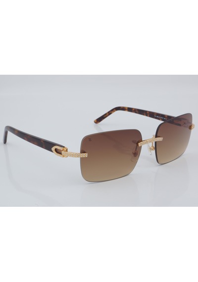 Elegance Eg 1983 C1 57 - 01 Güneş Gözlüğü Leopar