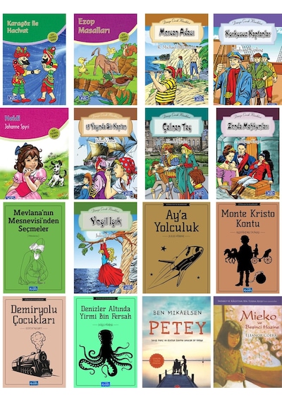 Beyaz Balina Yayınları Petey.mieko Ve Beşinci Hazine 12 Kitap Set