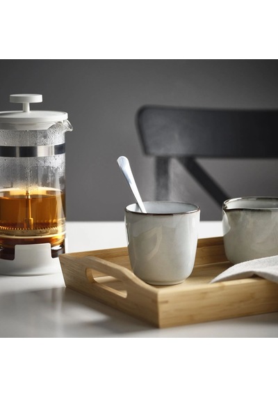 Ikea Gladelıg Meşrubat Bardağı 300 Ml Krem Gri Çok Renkli