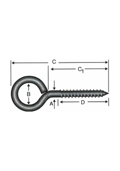 Hubrendy Kargo Kapalı Piton 22x130 - 100 Adet