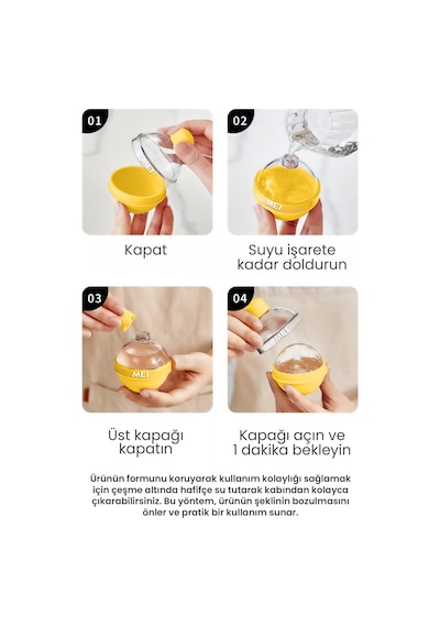 Silikon Küre Buz Topu Kalıbı - Büyük Yuvarlak Buz Topları Için Dondurucu Ve Sunum Kabı,6x6cm Top Buz Sarı