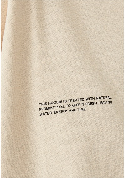 Pangaia 365 Kapşonlu Sweatshirt - Kum Rengi