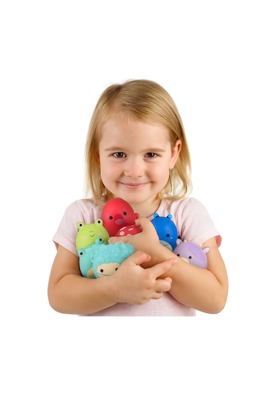 Squishmallows Squooshems 2 Adet - 6.5 Cm Vıp Sürpriz Yumuşacık Koleksiyon Oyuncağı Seri 11 Çok Renkli