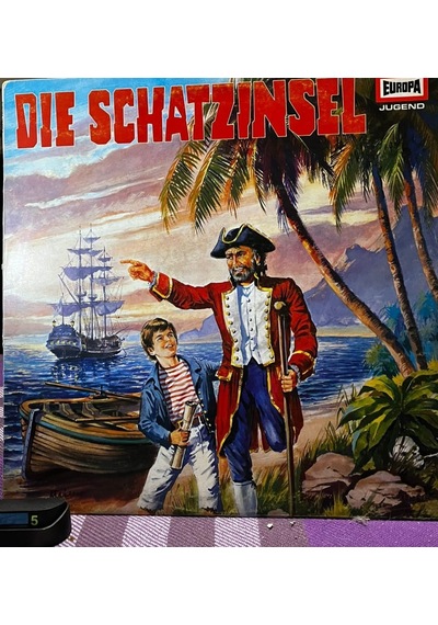 Robert Louis Stevenson - Die Schatzinsel Ein Hörspiel Von Claudius Brac - Europa Jugend Lp 115 568.7