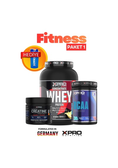 Xpro Fitness Paketi 1 - Whey Protein Muz -creatine-bcaa Karpuz
