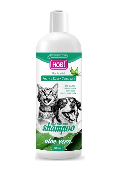 Hobi Aloe Vera Özlü Kedi Ve Köpek Şampuanı 400 Ml