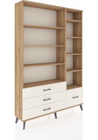 Arges Dolap 9 Raflı 4 Çekmeceli 132x30x195 Çam-çam/aytaşı Atlas Çam/aytası Arges Dolap 9 Raflı 4 Çekmeceli 132x30x195 Çam-çam/aytaşı Atlas Çam/aytası