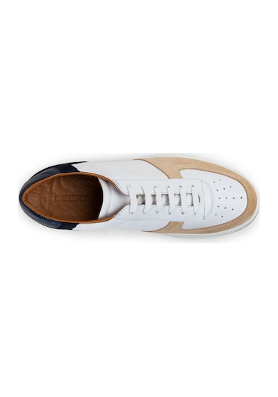 Deery Hakiki Deri Vizon Rengi Erkek Sneaker Ayakkabı - 01965Mvzne03 Vizon