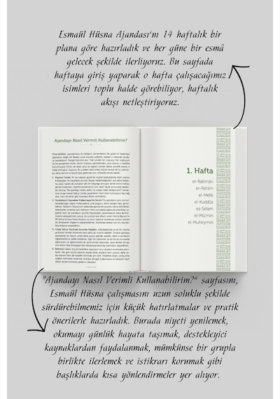 Paye Esmaül Hüsna Ajandası Elit Seri Çok Renkli