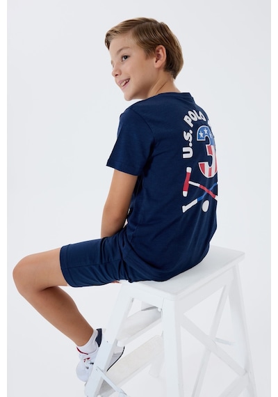 U.s. Polo Assn. Erkek Çocuk Lacivert Bermuda Takım Us2442-c-v2 Lacivert