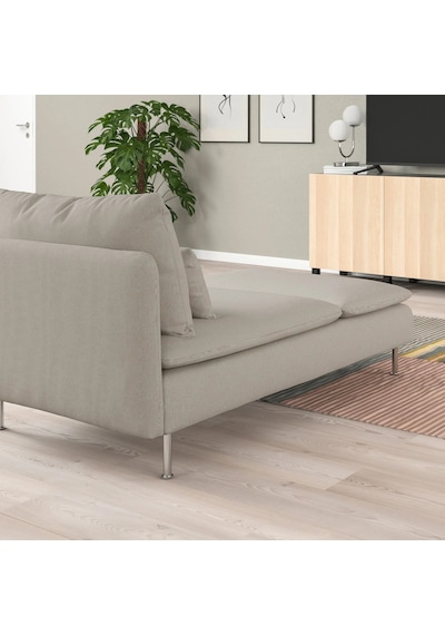 Ikea Bej Modern Kanepe - Uzanma Koltuğu