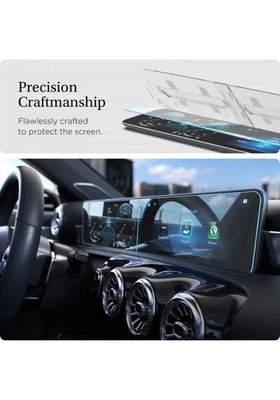 Spigen Glas.tr Ez Fit Temperli Cam Seti Mercedes A-class 2020 / 2021 Agl03631