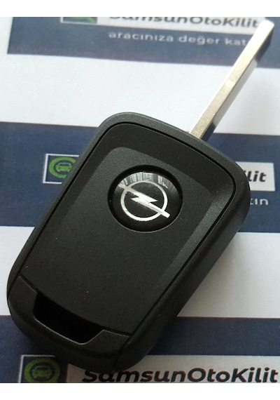 Opel Astra J Insignia Kumanda Kabı Anahtar Kabı 2 Buton Logolu