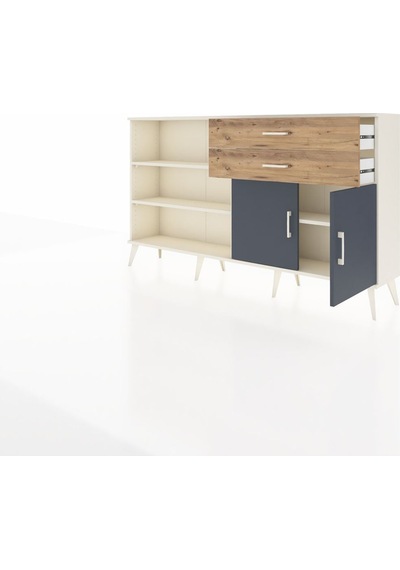 Arges Konsol 3 Raflı 2 Çekmeceli 2 Kapaklı 176x30x99 Aytaşı-antra Aytaşı-antrasit/çam Arges Konsol 3 Raflı 2 Çekmeceli 2 Kapaklı 176x30x99 Aytaşı-antra Aytaşı-antrasit/çam