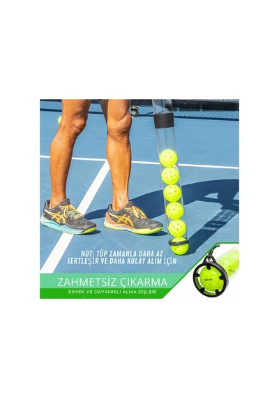 Tennis Ball Collection Tube Apparatus - Tenis Topu Toplama Tüpü - Aparatı