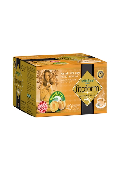 Shiffa Home Fitoform Kayısılı Karışık Bitki Süzen Poşet Çay 40 x 2 G