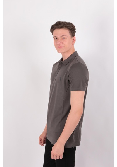 Fıve Pocket Five Pocket Fp24b2022 Erkek Pike Modal Polo Yaka T-shırt Füme