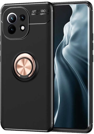 Xiaomi Mi 11 Kılıf Zore Ravel Yüzüklü Silikon Kılıf