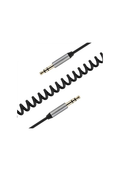 Griffin Spiral Araç Ses Aktarım Kablosu Aux Kablo 2/3mm- 5775