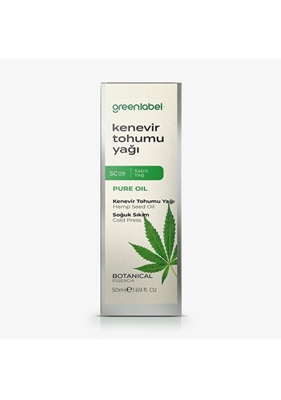 Greenlabel Kenevir Yağı 50 ML