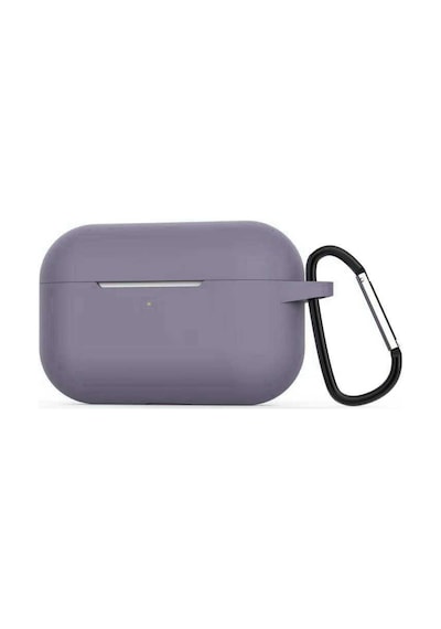 Apple Uyumlu AirPods Pro Kılıf Zore Airbag Silikon Lila
