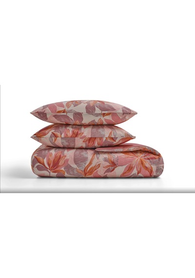 Lova Cerise Çift Kişilik Nevresim Takımı Gül Kurusu