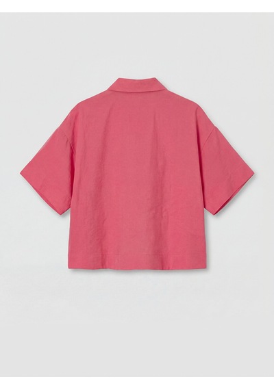 Lcw Vision Pembe Modal Karışımlı Kadın Gömlek