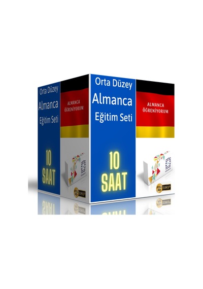 Almanca Orta Düzey Görüntülü Eğitim Seti