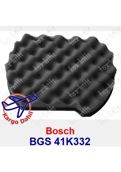 Bosch Uyumlu BGS 41K332  Süpürge Sünger Filtre