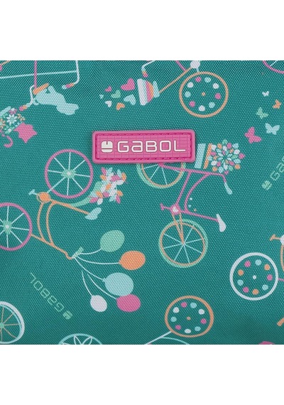 Gabol Beslenme Çantası Termal Fiori Yeşil Pembe