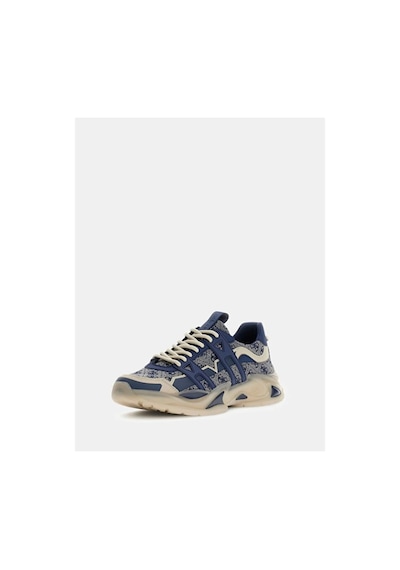 Guess Belluno Erkek Sneaker Fmjelufal12 Mavi