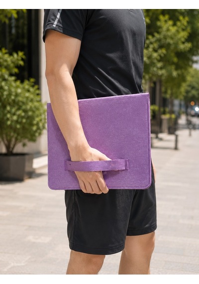 Newfull Doly Case 13 Inç Laptop / Notebook Kılıf Çantası Mor