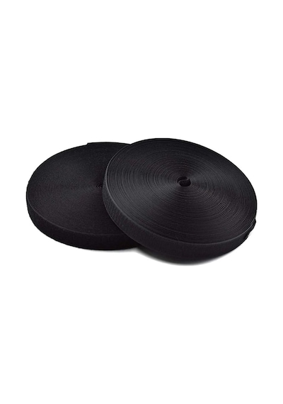 Dünya Magnet 2 Metre - Şerit Cırt Bant, En: 2 Cm, Siyah, Natural, Dişi-erkek Takım
