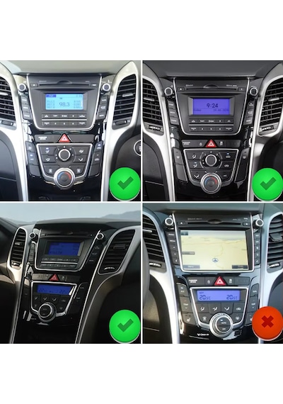 7 İnç İ30 Uyumlu Android Carplay 4 Gb Ram 64 Gb Hafıza Multimedya Arka Kamera  7"