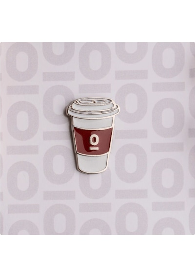 Espressolab Pin Paper Cup No:3 Rozet Çok Renkli