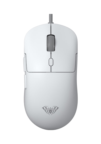 Aula S35 7200 Dpı Rgb Efektli Makrolu Usb Kablolu Gaming Oyuncu Mouse Beyaz