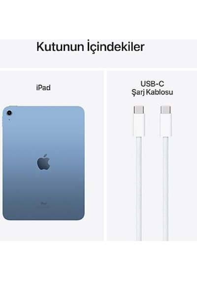 Apple iPad 10. Nesil MCMF4TU/A Wi-Fi 256 GB 10.9" Tablet