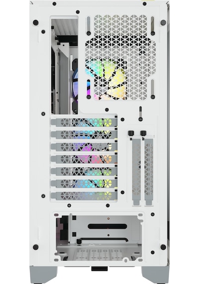 Corsair iCue 4000X CC-9011205-WW RGB Bilgisayar Kasası Beyaz