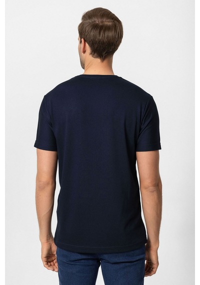 Antioch Basic V Yaka Erkek T-shirt Lacivert