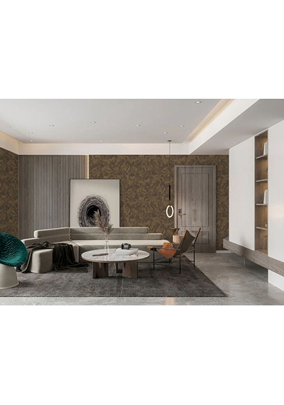 Adawall Muse Koleksiyonu- 25107-5 Kaverengi Ve Tonları Sıva Dokulu Duvar Kağıdı 1.06x15.6m, 16.5m² Kahverengi