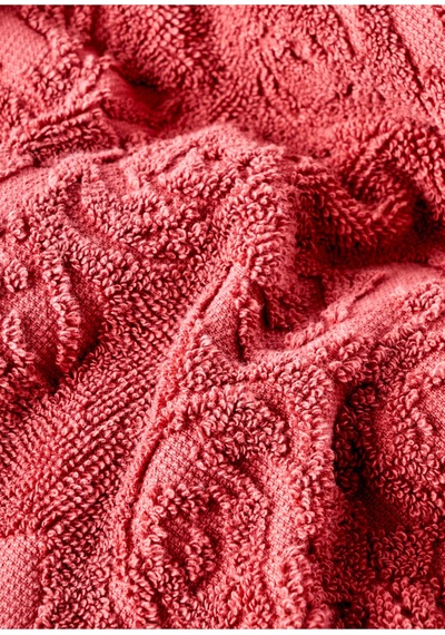 Bella Maison %100 Pamuk Rose Jakarlı El Havlusu Mürdüm 30x50 Cm Mürdüm