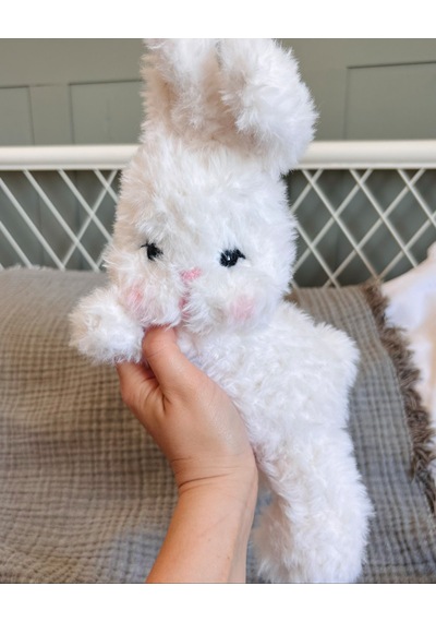 Lily The Bunny Peluş Oyuncak 001 - Beyaz